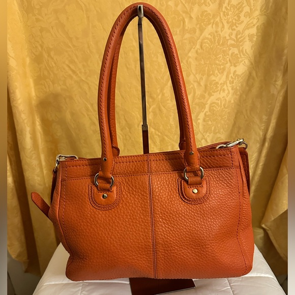 Cole Haan Convertible Leather Satchel GUC - Picture 2 of 16